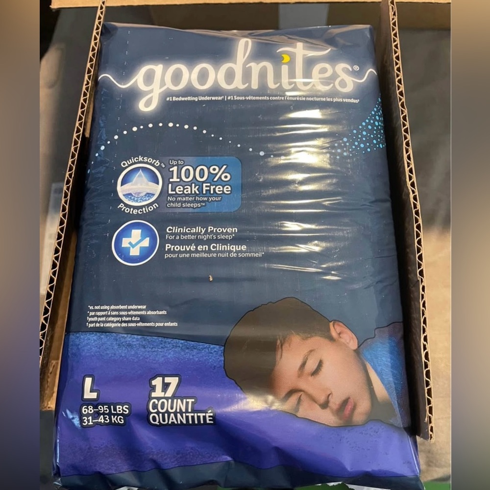 GoodNites large 17 count